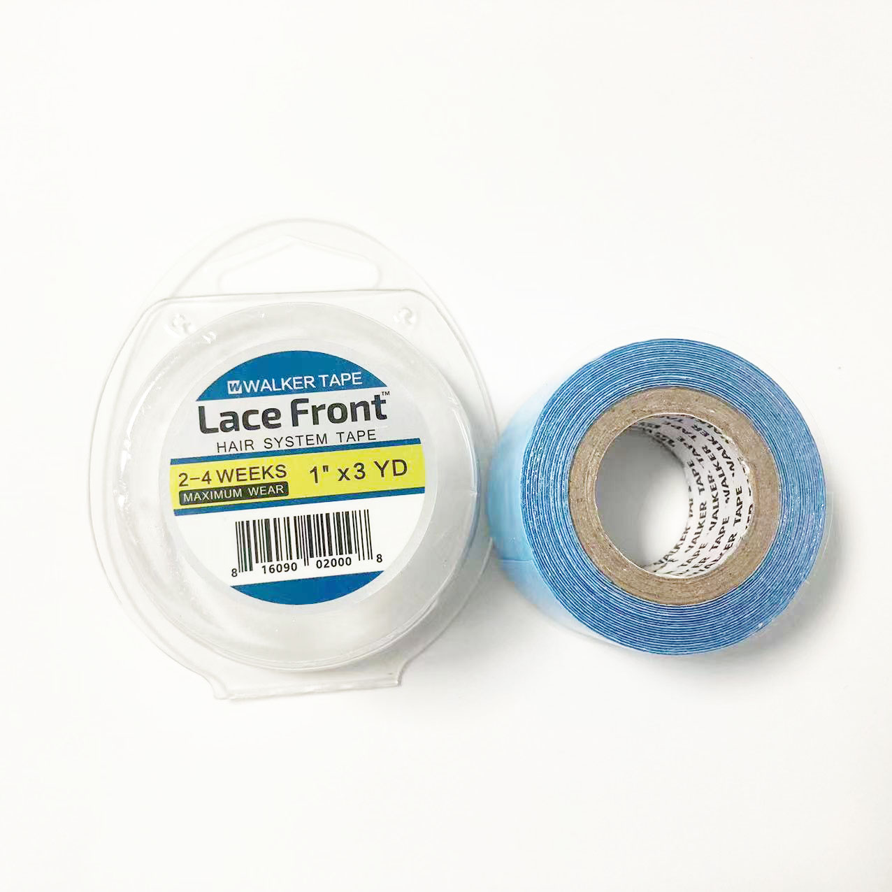 1 Roll 3 Yard Blue Lace Front  - Hair Extension Tape In review and price