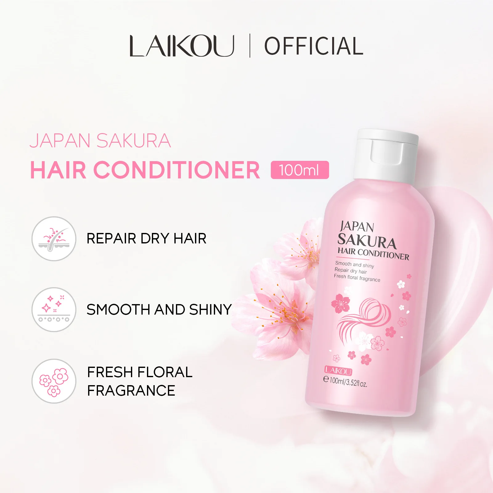 LAIKOU Japan Sakura Shampoo or - Hair Care Loreal review and price