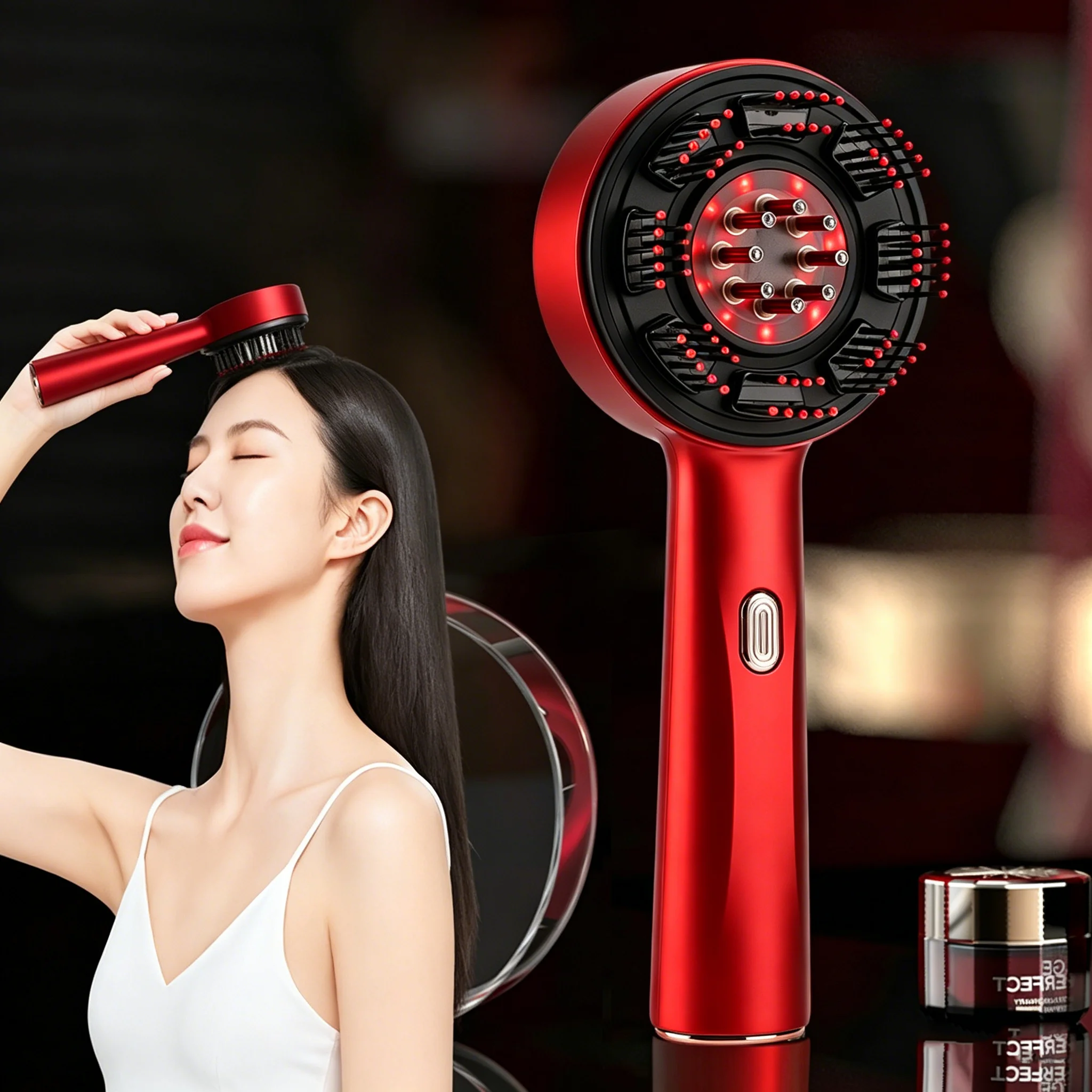 Electric Massage Comb Portable - Hair Care For Hair Growth review and price