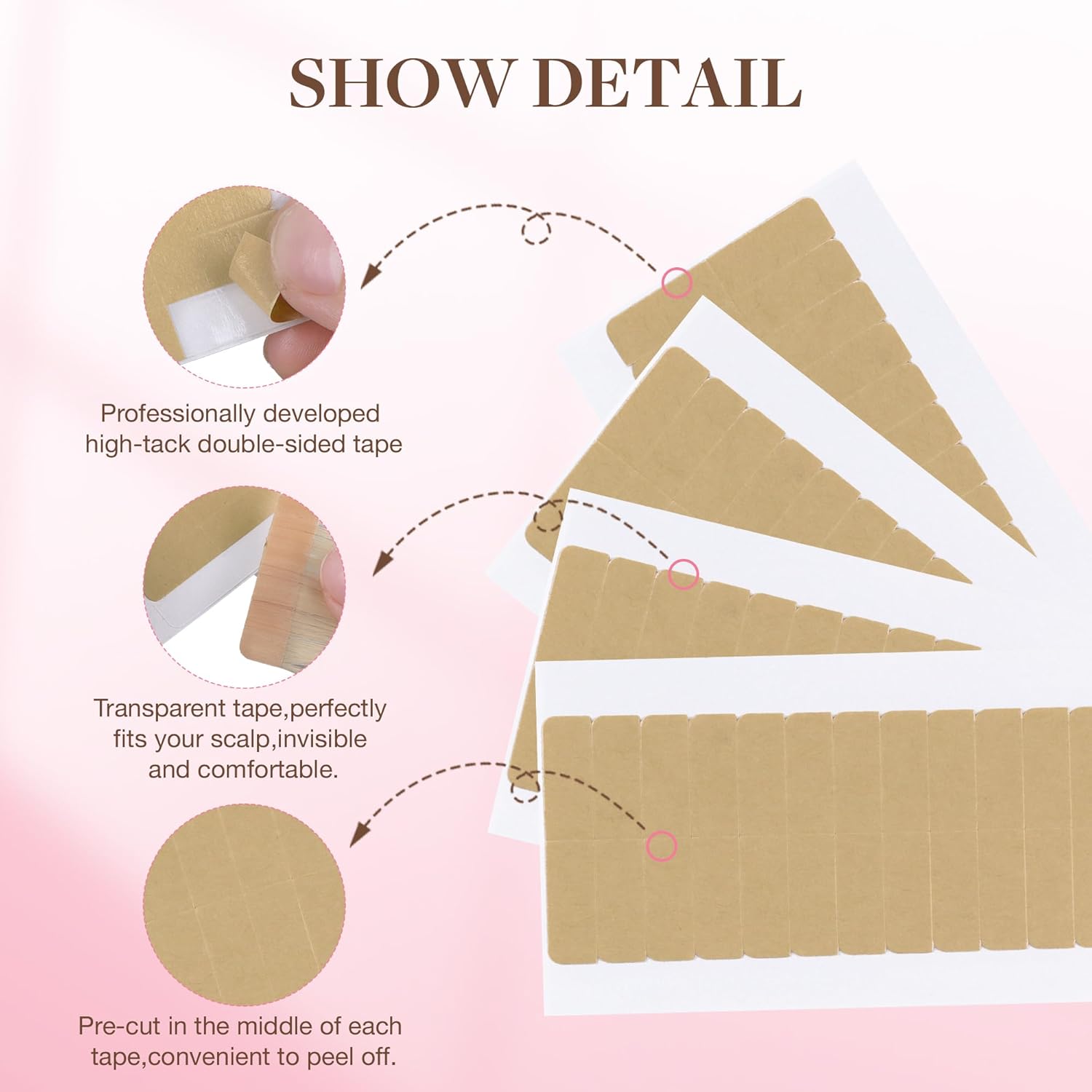 72Tabs(6sheets）Hair Extension  - Hair Extension Tape In review and price