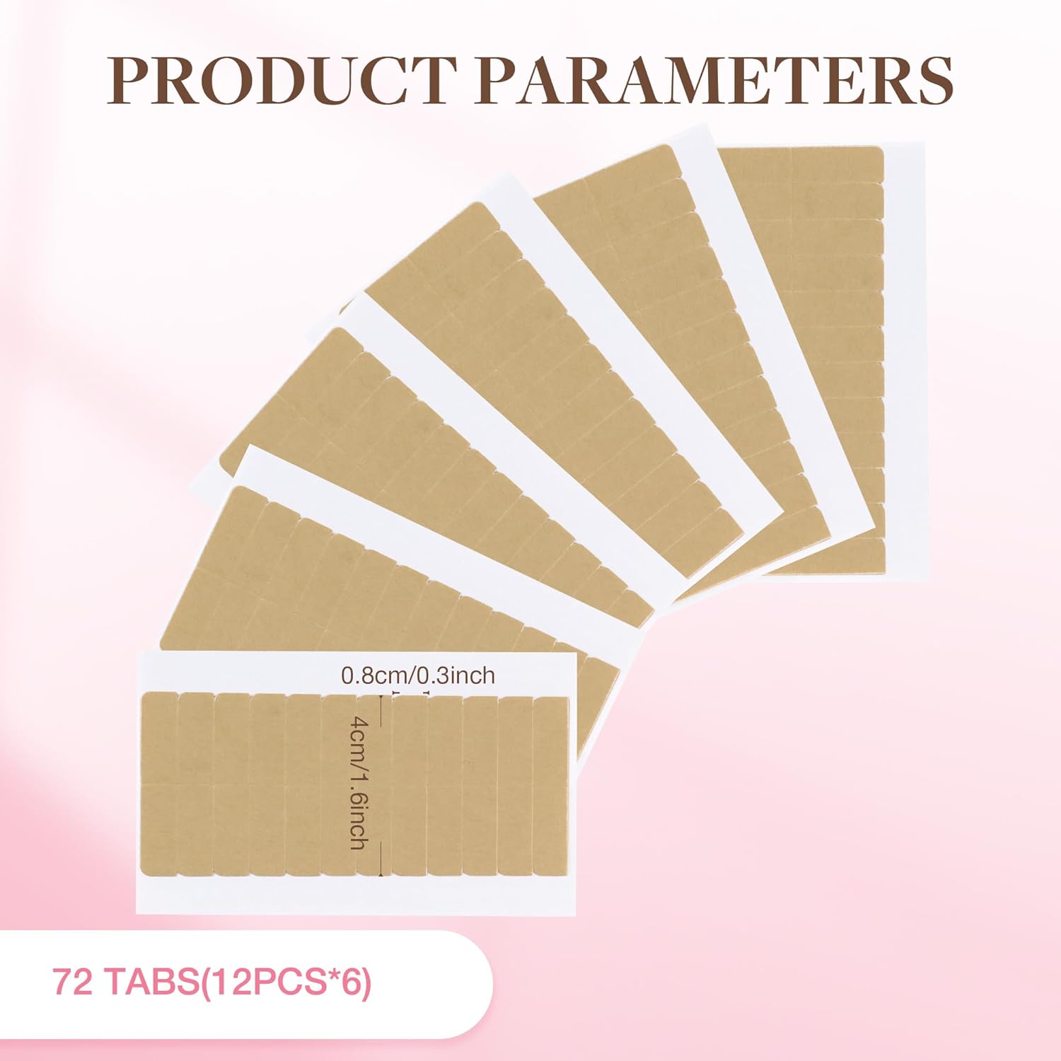 72Tabs(6sheets）Hair Extension  - Hair Extension Tape In review and price