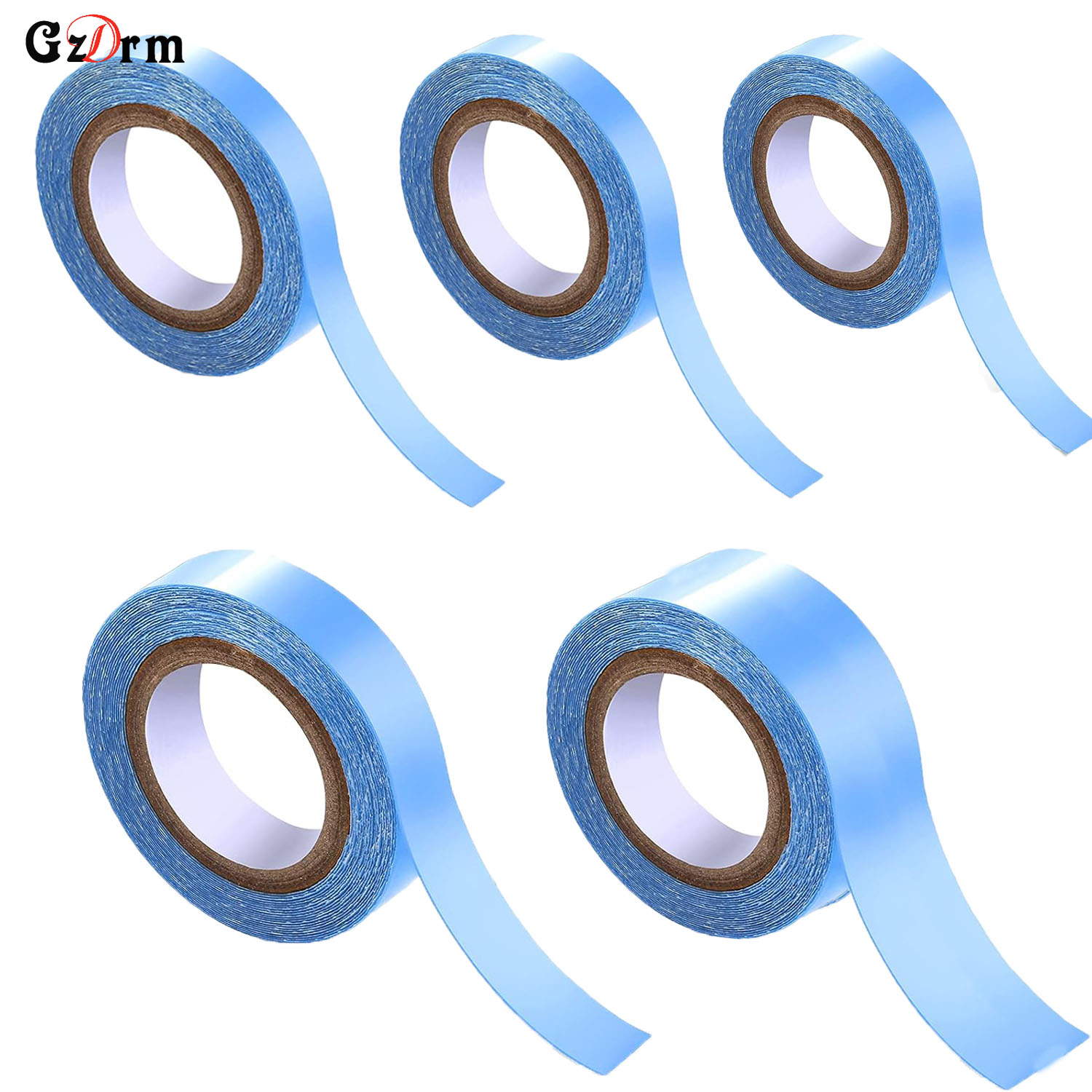 3 Yards Hair Blue Tape Double- - Hair Extension Tape In review and price