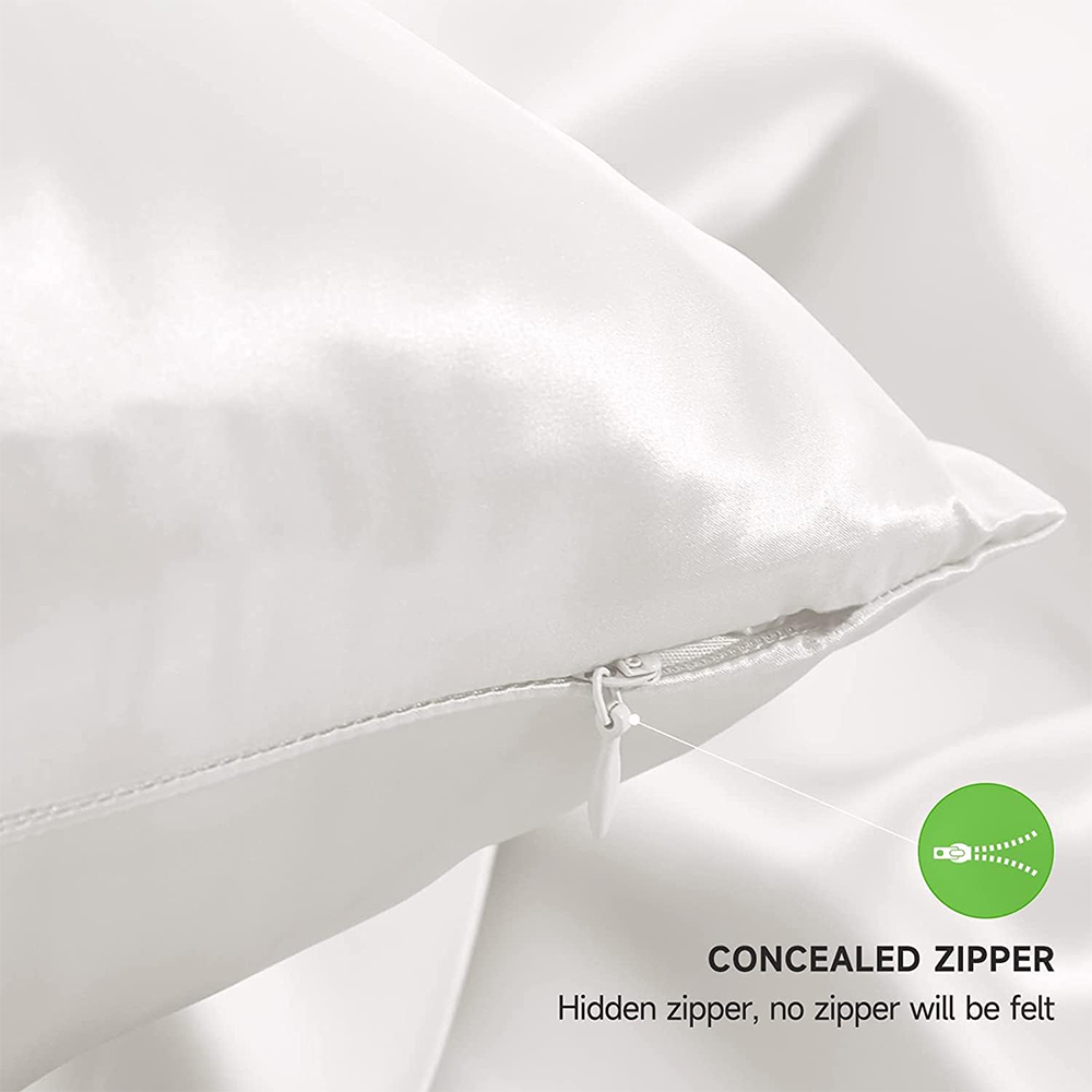6A 30MM 100% Two Sides Pure Re - Satin Pillowcase Silk review and price