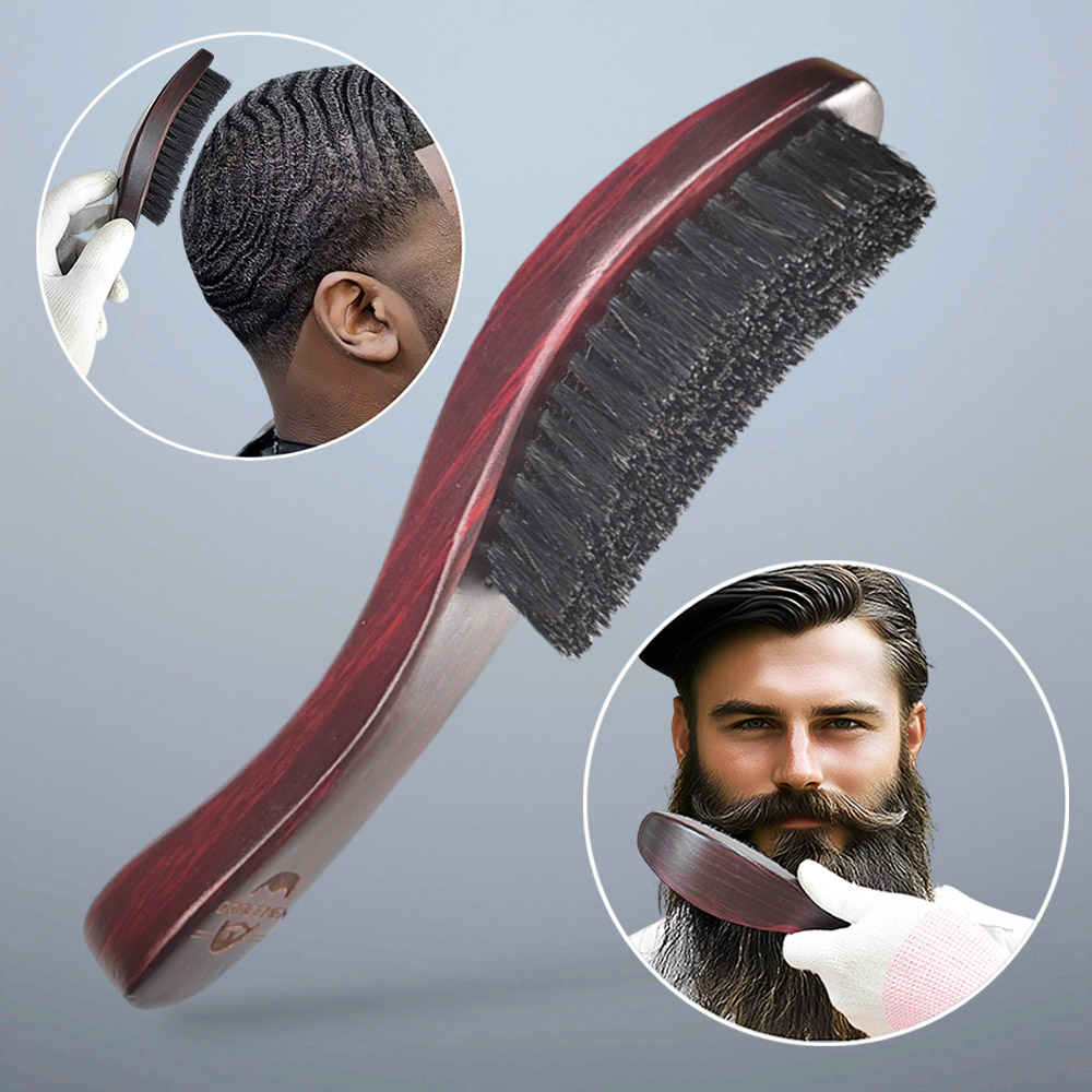 Gracemen 360 Wave Brush Curved - Hair Care For Men review and price