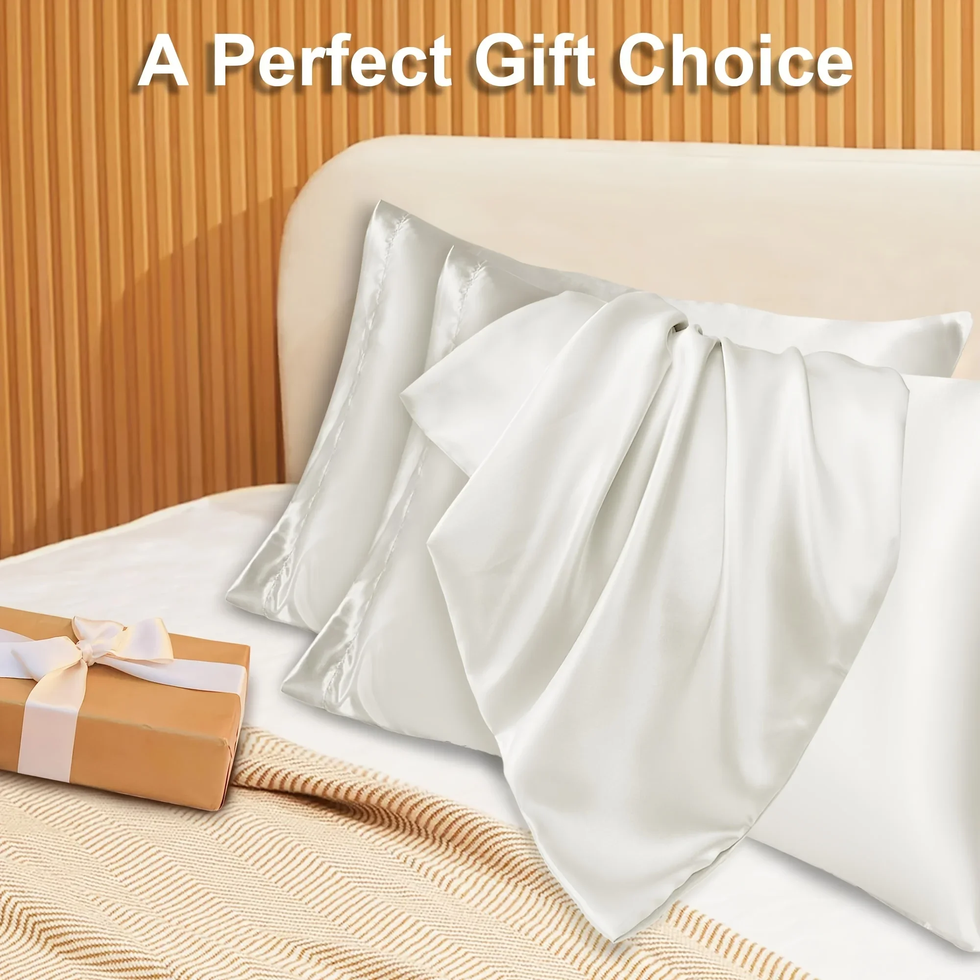 2pcs Luxury Satin Envelope Pil - Satin Pillowcase Silk review and price
