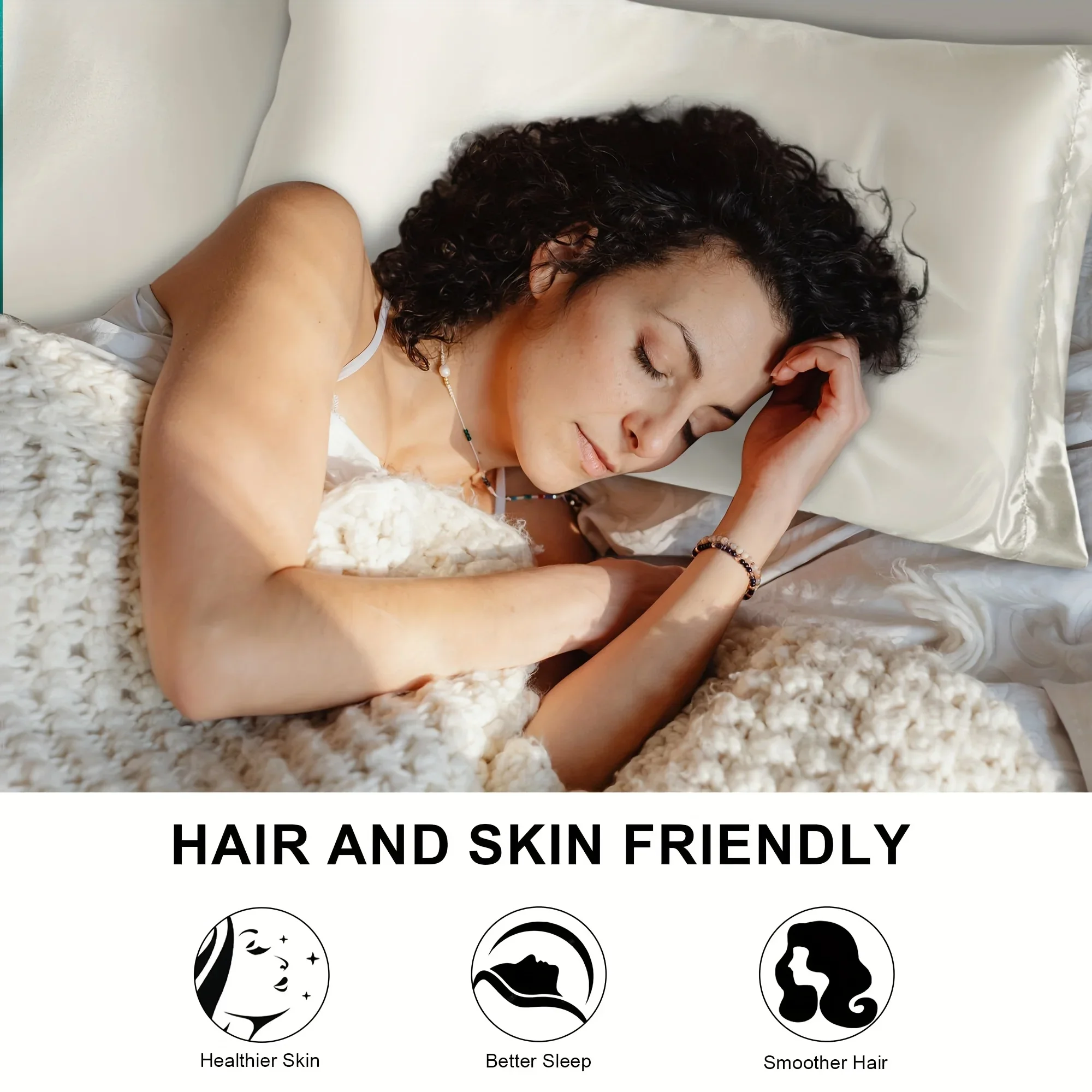 2pcs Luxury Satin Envelope Pil - Satin Pillowcase Silk review and price