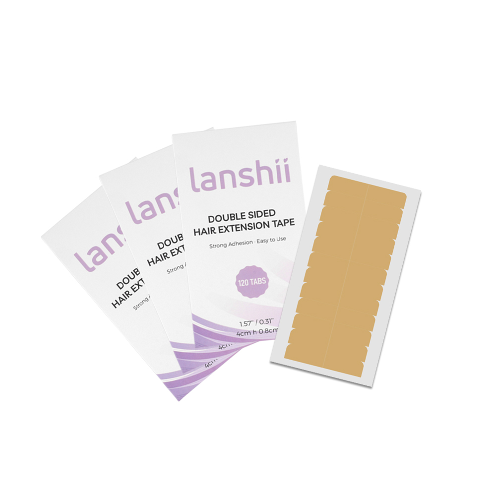 Lanshii 360pcs Double-Sided Re - Hair Extension Tape In review and price