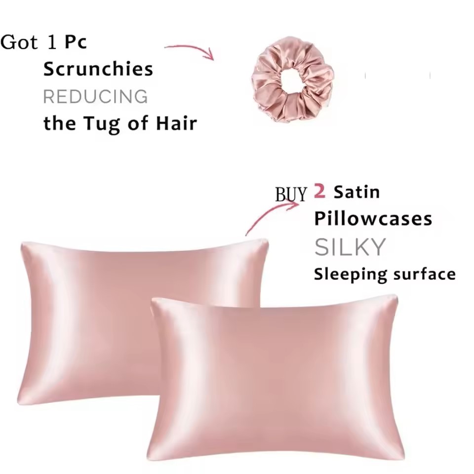 Kuup 1pcs Pillowcase Pillow Co - Satin Pillowcase Silk review and price