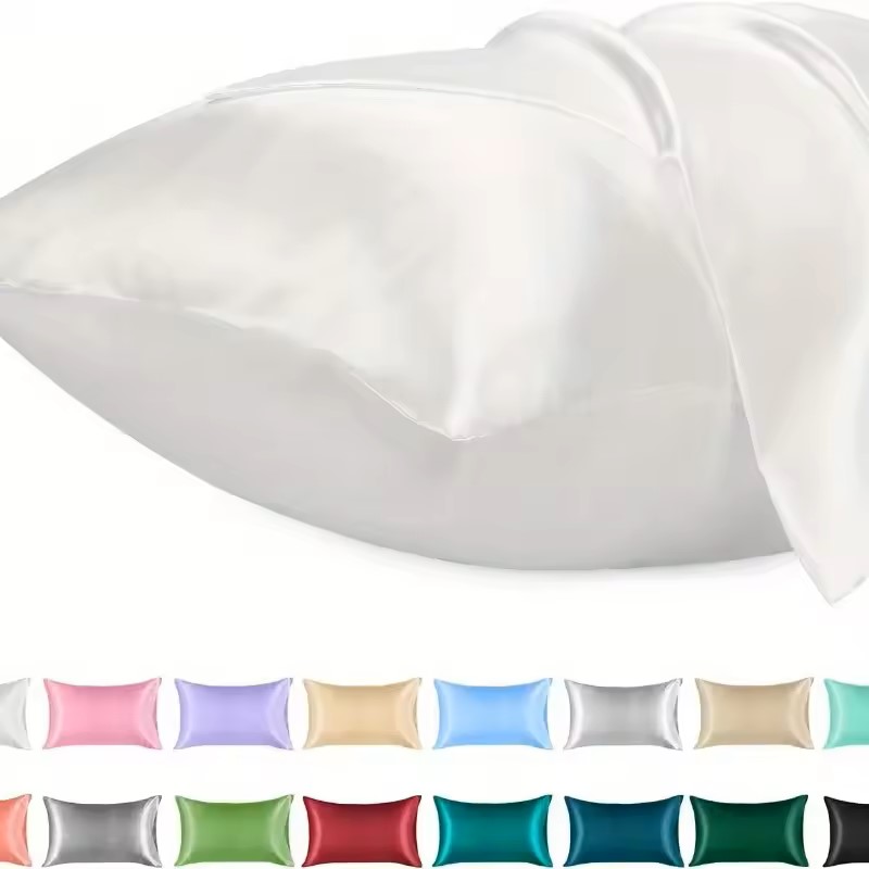 1PC Satin Pillowcase for Hair  - Satin Pillowcase Silk review and price
