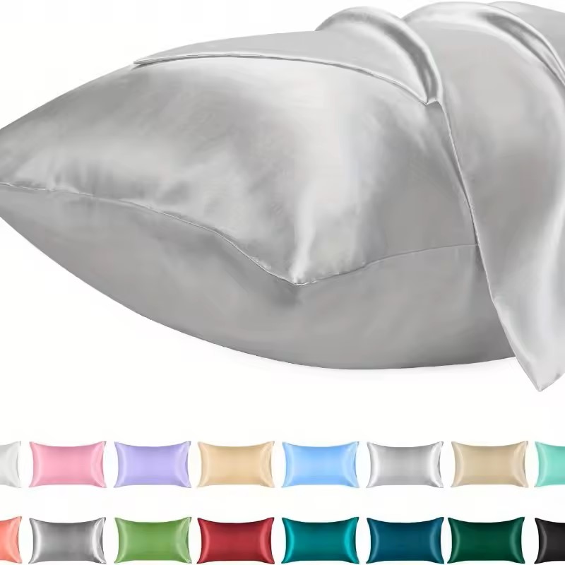 1PC Satin Pillowcase for Hair  - Satin Pillowcase Silk review and price