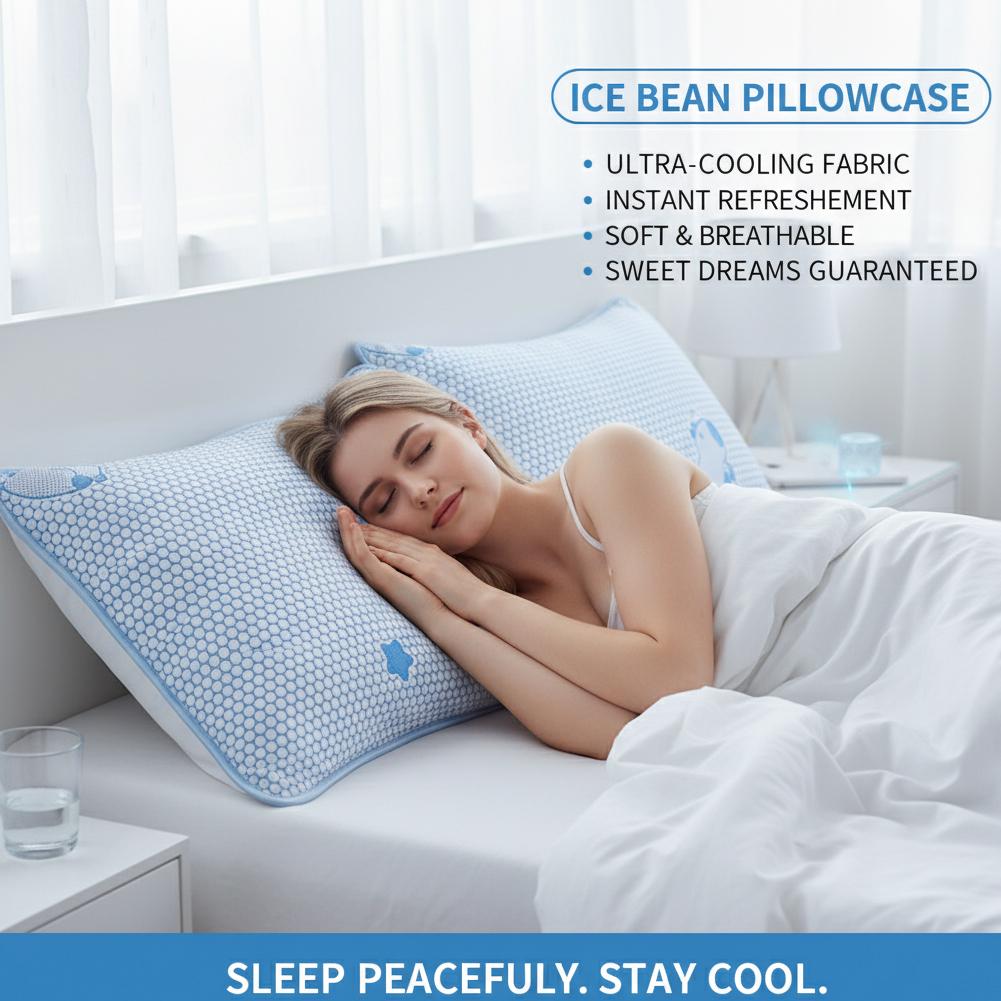 Summer Coolness Ice Silk Pillo - Satin Pillowcase Silk review and price