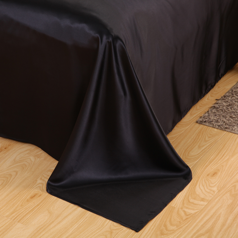 Satin Black Bedding Set With D - Satin Pillowcase Silk review and price