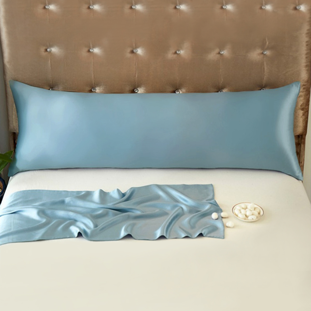 100% Pure Mullberry Silk Long  - Satin Pillowcase Silk review and price